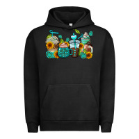 Pigment Black gemstone coffee cups Urban Hoodie - AdoDesignShop