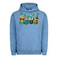 Gemstone Coffee Cups Urban Hoodie | Teevron