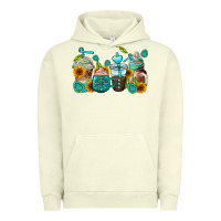 Pigment Pistachio gemstone coffee cups Urban Hoodie - AdoDesignShop