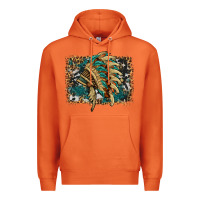 Carrot indian headdress with background Premium Hoodie - HRA Design Shop