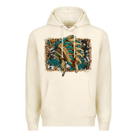 Tofu indian headdress with background Premium Hoodie - HRA Design Shop