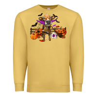 Antique Gold Heifer Cow Halloween Premium Sweatshirt - RanaPortraitStore