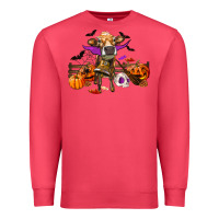 Cardinal Heifer Cow Halloween Premium Sweatshirt - RanaPortraitStore