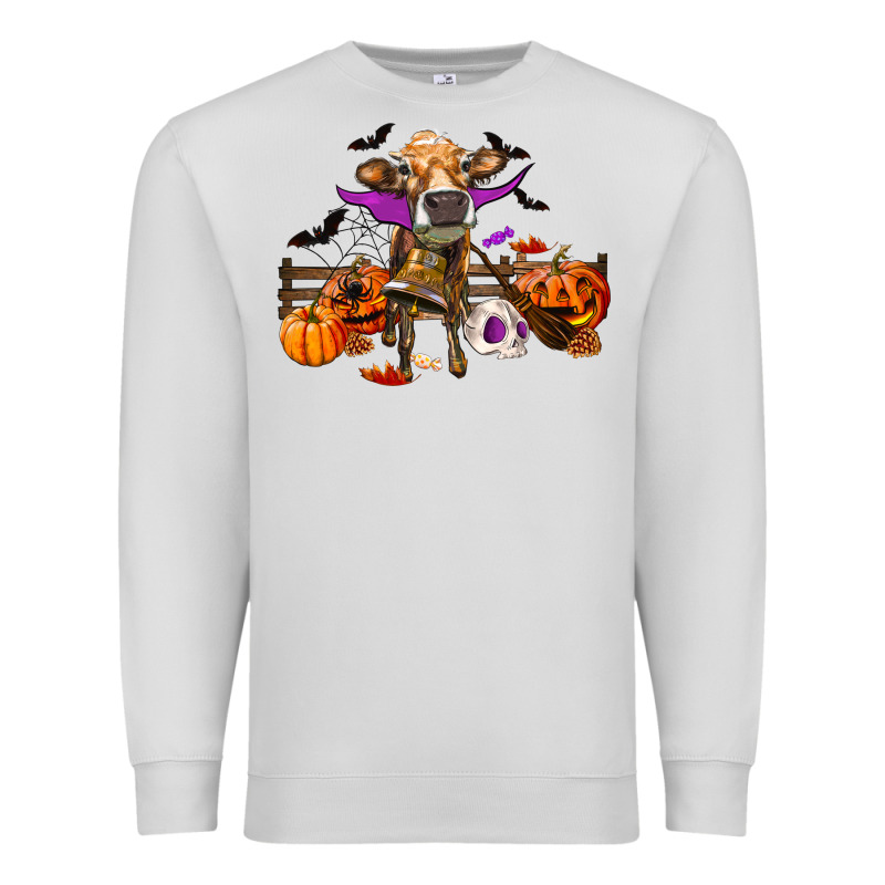 Heifer Cow Halloween Premium Sweatshirt by RanaPortraitStore | Teevron