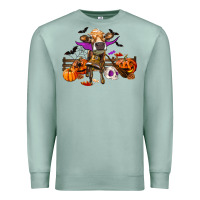 Seafoam Heifer Cow Halloween Premium Sweatshirt - RanaPortraitStore