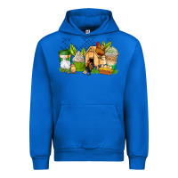 Cobalt chicken coffee cups Urban Hoodie - AdoDesignShop
