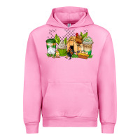 Fuchsia Pink chicken coffee cups Urban Hoodie - AdoDesignShop
