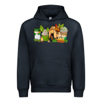 Navy chicken coffee cups Urban Hoodie - AdoDesignShop