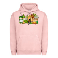 Pigment Salmon chicken coffee cups Urban Hoodie - AdoDesignShop