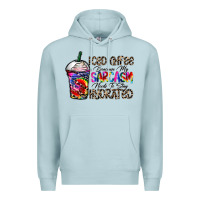 Blue Mist coffee because my sarcasm needs to stay png Premium Hoodie - CowhideDigitalArt
