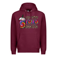 Burgundy coffee because my sarcasm needs to stay png Premium Hoodie - CowhideDigitalArt