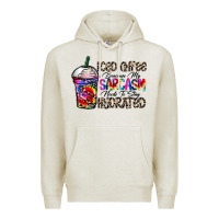 Oatmeal Heather coffee because my sarcasm needs to stay png Premium Hoodie - CowhideDigitalArt