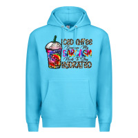 Ocean Blue coffee because my sarcasm needs to stay png Premium Hoodie - CowhideDigitalArt