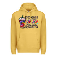 Antique Gold coffee because my sarcasm needs to stay png Premium Hoodie - CowhideDigitalArt