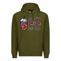 Army Green coffee because my sarcasm needs to stay png Premium Hoodie - CowhideDigitalArt