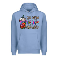 Colony Blue coffee because my sarcasm needs to stay png Premium Hoodie - CowhideDigitalArt