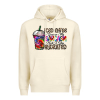 Sandshell coffee because my sarcasm needs to stay png Premium Hoodie - CowhideDigitalArt