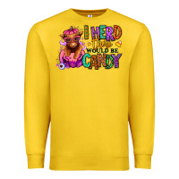 Lemon I herd there would be candy Heifer Premium Sweatshirt - RanaPortraitStore