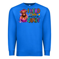 True Royal I herd there would be candy Heifer Premium Sweatshirt - RanaPortraitStore