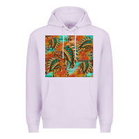 Lilac indian headdress pattern tumbler Premium Hoodie - HRA Design Shop