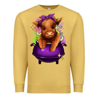Antique Gold Halloween Heifer Premium Sweatshirt - RanaPortraitStore