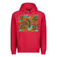 Cardinal indian headdress pattern tumbler Premium Hoodie - HRA Design Shop