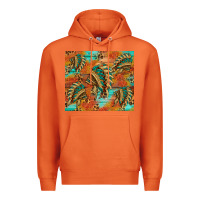 Carrot indian headdress pattern tumbler Premium Hoodie - HRA Design Shop