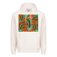 Pale Pink indian headdress pattern tumbler Premium Hoodie - HRA Design Shop