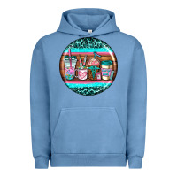 Pigment Pebble Blue nurse car coasters Urban Hoodie - AdoDesignShop