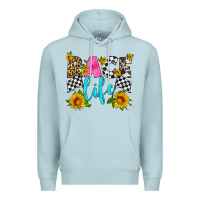 Blue Mist race life Premium Hoodie - HRA Design Shop