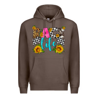 Coffee race life Premium Hoodie - HRA Design Shop