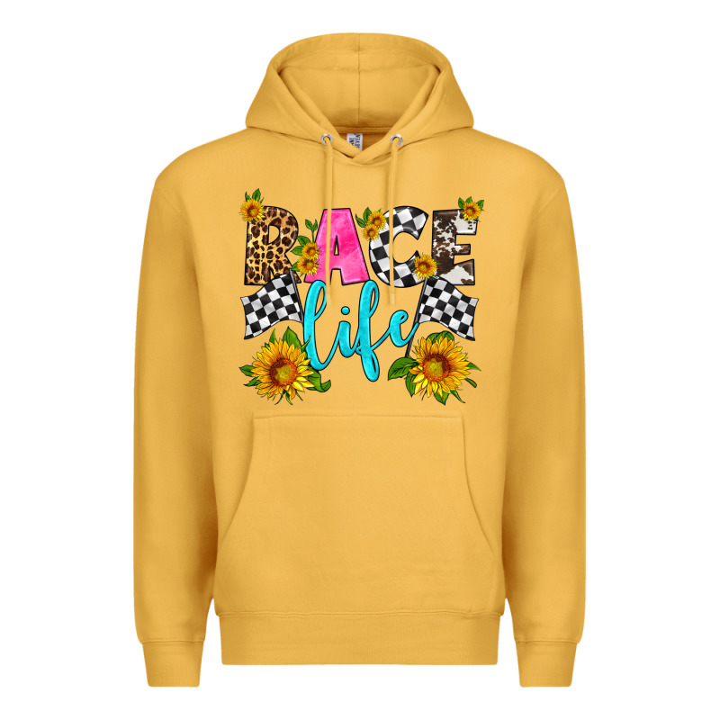 Race Life Premium Hoodie by HRA Design Shop | Teevron