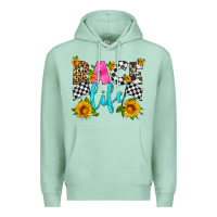 Seafoam race life Premium Hoodie - HRA Design Shop