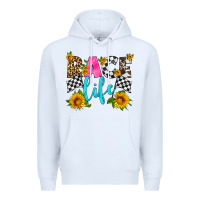 White race life Premium Hoodie - HRA Design Shop