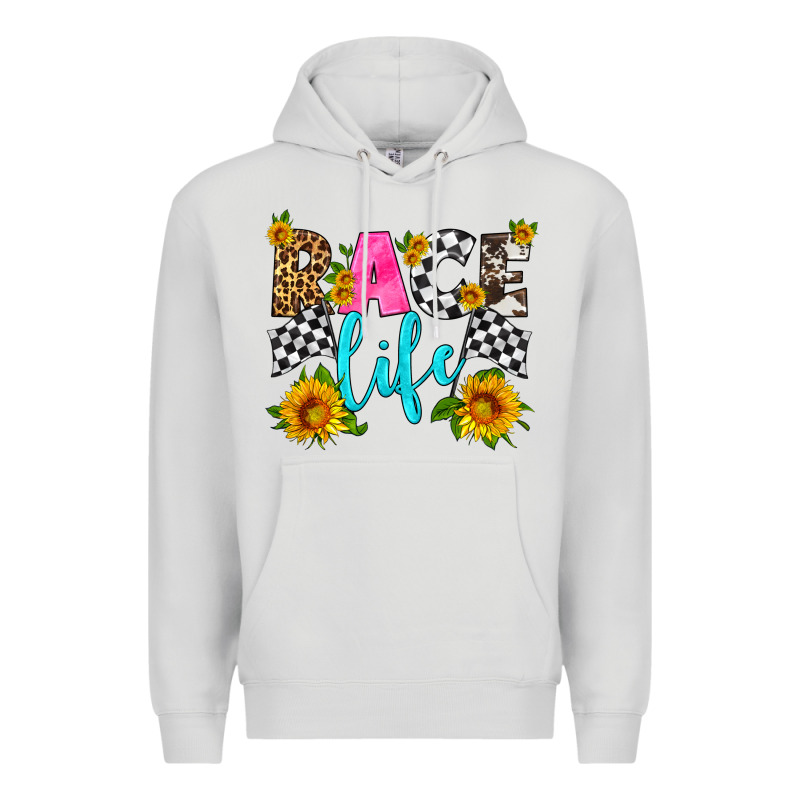 Race Life Premium Hoodie by HRA Design Shop | Teevron