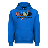 Cobalt unafraid Urban Hoodie - JahusDesignShop