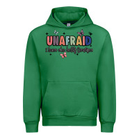 Emerald unafraid Urban Hoodie - JahusDesignShop