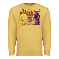 Antique Gold Halloween hocus pocus coffee cups Premium Sweatshirt - RanaPortraitStore