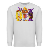 Dove Grey Halloween hocus pocus coffee cups Premium Sweatshirt - RanaPortraitStore