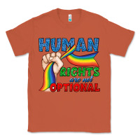 Copper Human Rights Are Not Optional Classic Tee - BundleAndBundleShop