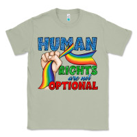 Matcha Human Rights Are Not Optional Classic Tee - BundleAndBundleShop