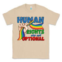 Mushroom Human Rights Are Not Optional Classic Tee - BundleAndBundleShop