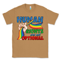 Toasted Coconut Human Rights Are Not Optional Classic Tee - BundleAndBundleShop
