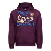 Mauve Wine theres no crying in baseball Urban Hoodie - JahusDesignShop