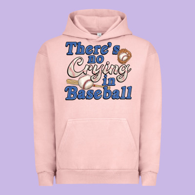 Theres No Crying In Baseball Urban Hoodie Designed By Jahusdesignshop