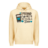 Pina Colada coffee Premium Hoodie - CowhideDigitalArt