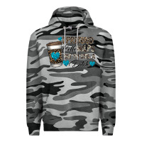 Slate Camo coffee Premium Hoodie - CowhideDigitalArt