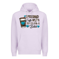 Lilac coffee Premium Hoodie - CowhideDigitalArt
