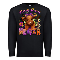 Black Hocus pocus Heifer Premium Sweatshirt - RanaPortraitStore