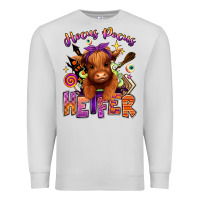 Dove Grey Hocus pocus Heifer Premium Sweatshirt - RanaPortraitStore